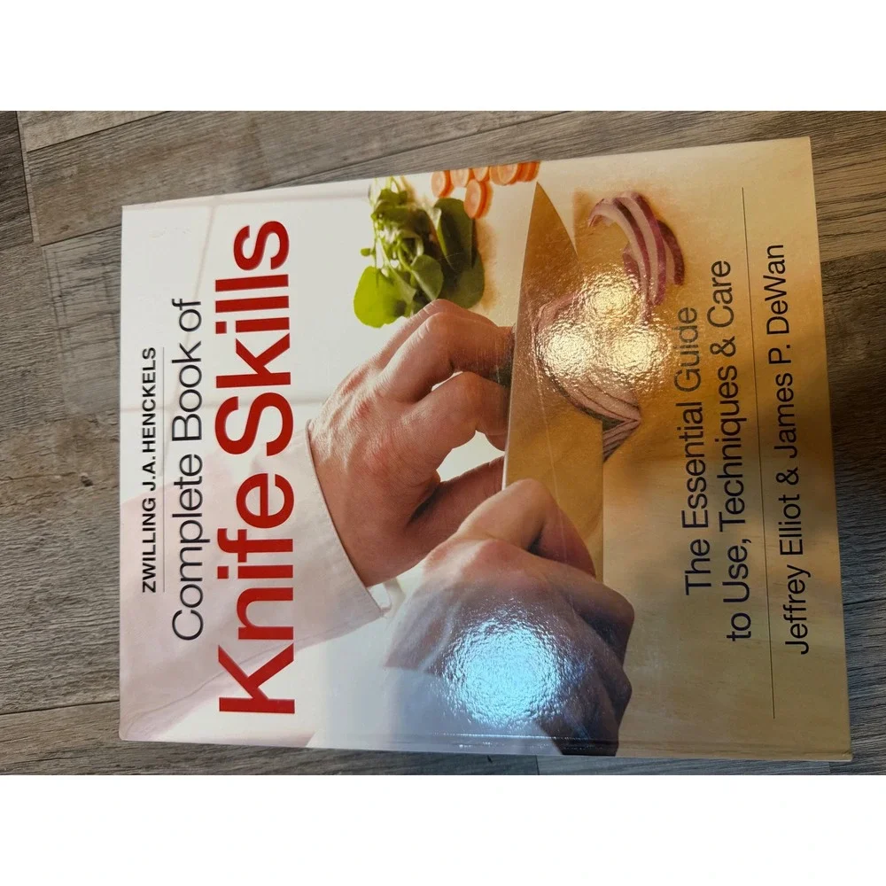 ZWILLING J.A. Henckels Complete Book Knife Skills Hardcover 2010 Jeffrey Elliot